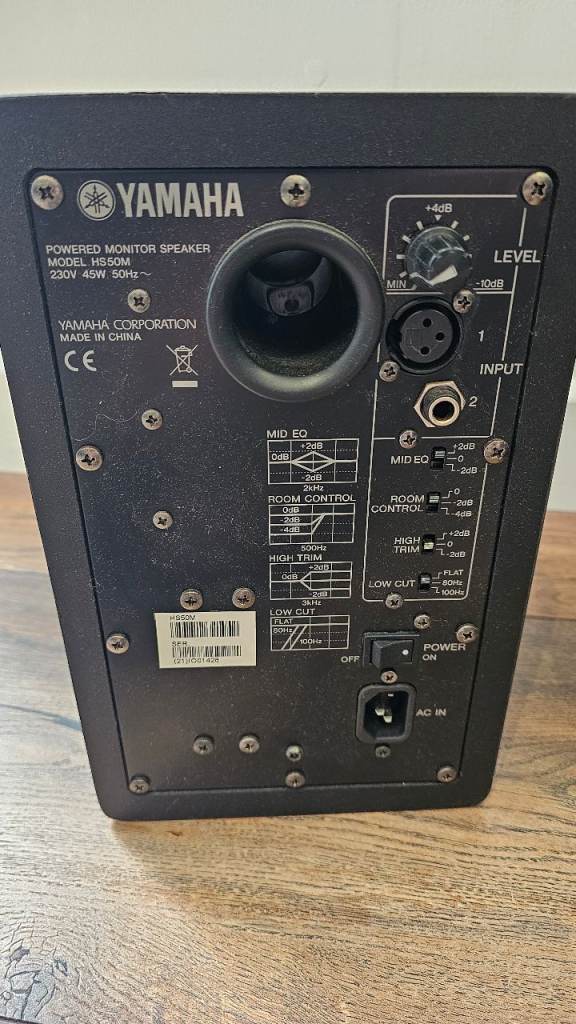 Yamaha Studio Monitors & Subwoofer