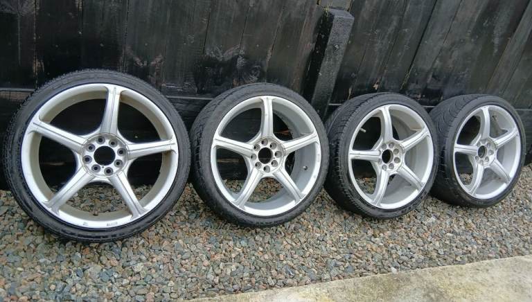 17" Racing Hart z5000 alloys 4x100/4x108