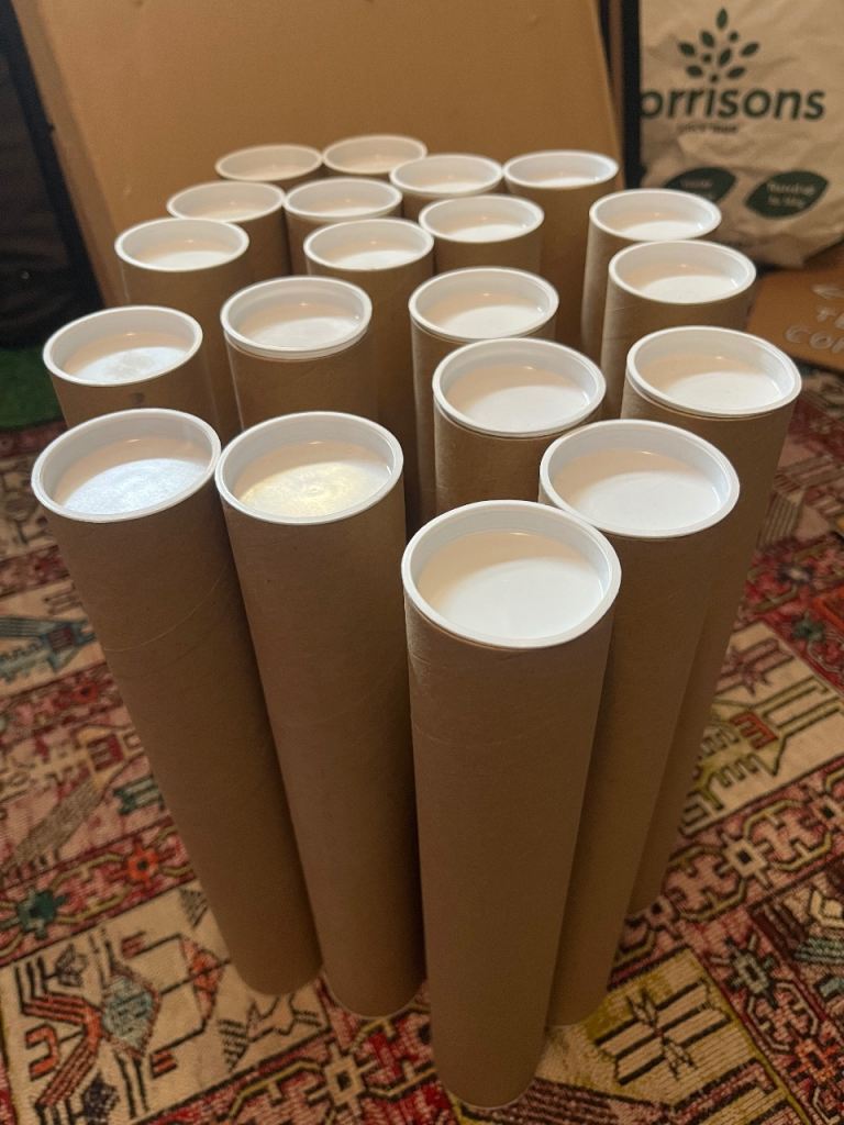 Poster tubes x 20