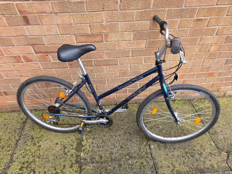 Used once then stored ladies trek bike mountain track 820