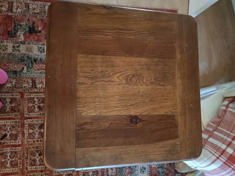 Large Wooden Side Table – Good Condition