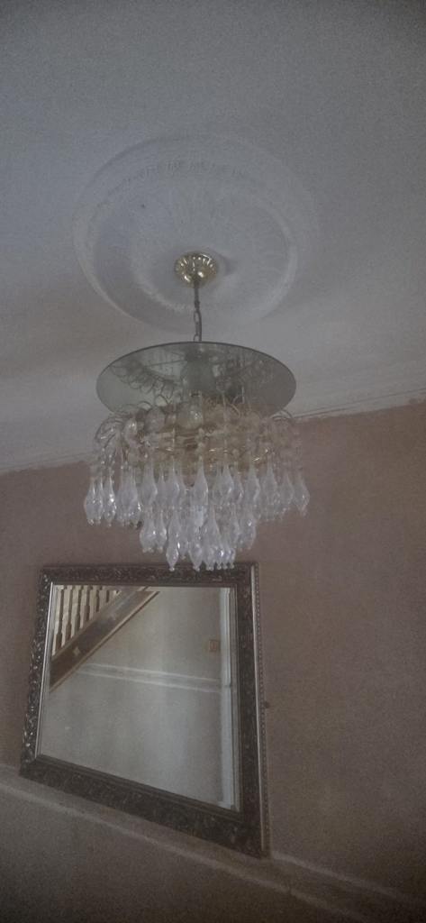 Free to collect Beautiful mirror glass drop chandeliers ceiling lights 