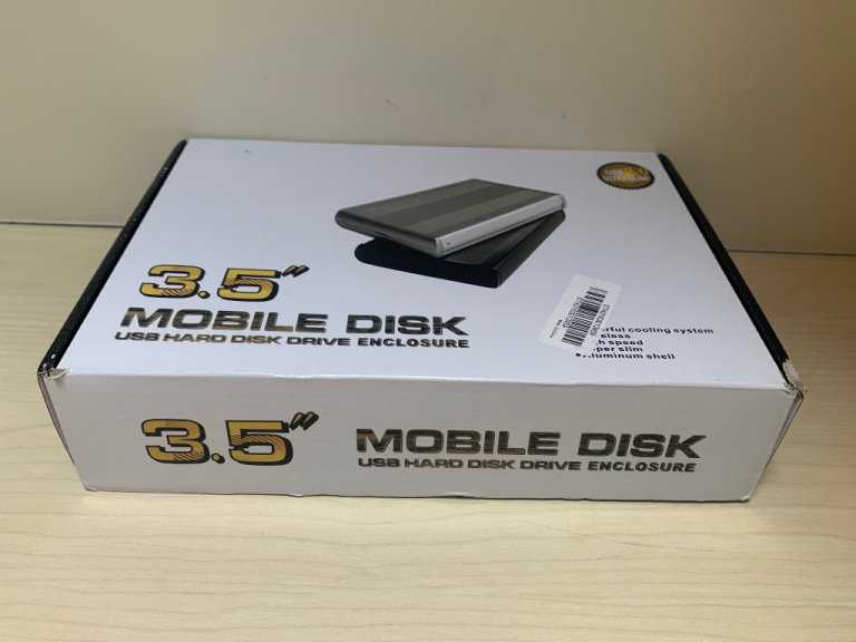 3.5 inch Hard Drive Enclosure USB 2.0 SATA & IDE Case..