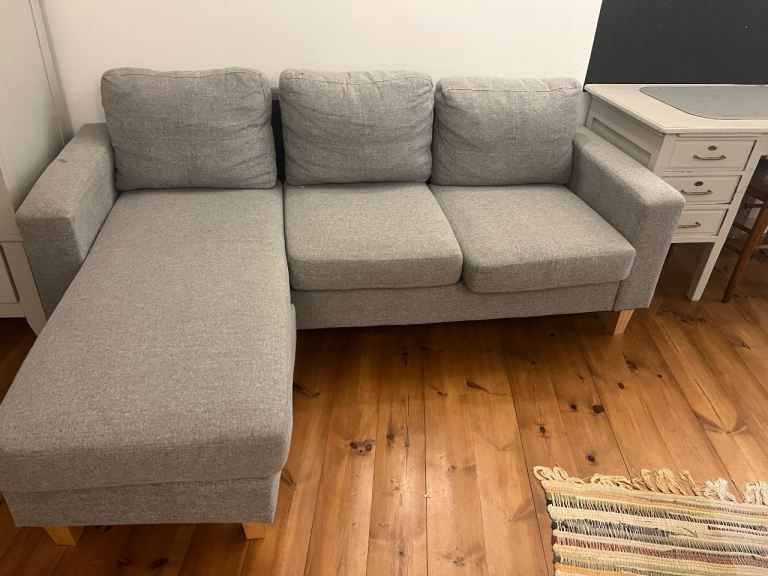 image for Small grey corner sofa