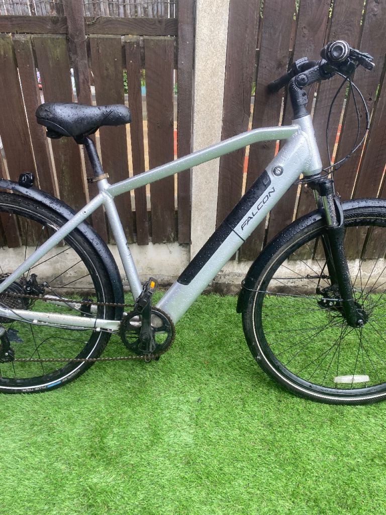 Falcon Electric City Bike – Silver