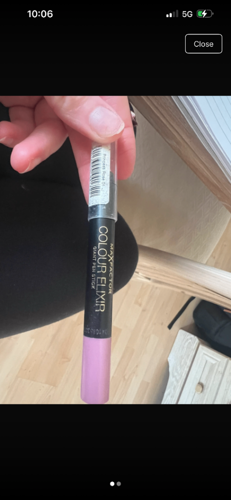Max Factor Colour Elixir Lip Stick – Pink, Unused