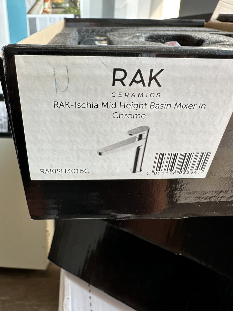 RAK Ischia basin tap in chrome 