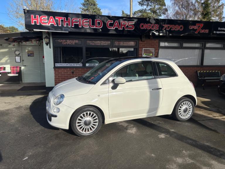 2013 Fiat 500 1.2 Lounge 3dr [Start Stop] HATCHBACK Petrol Manual