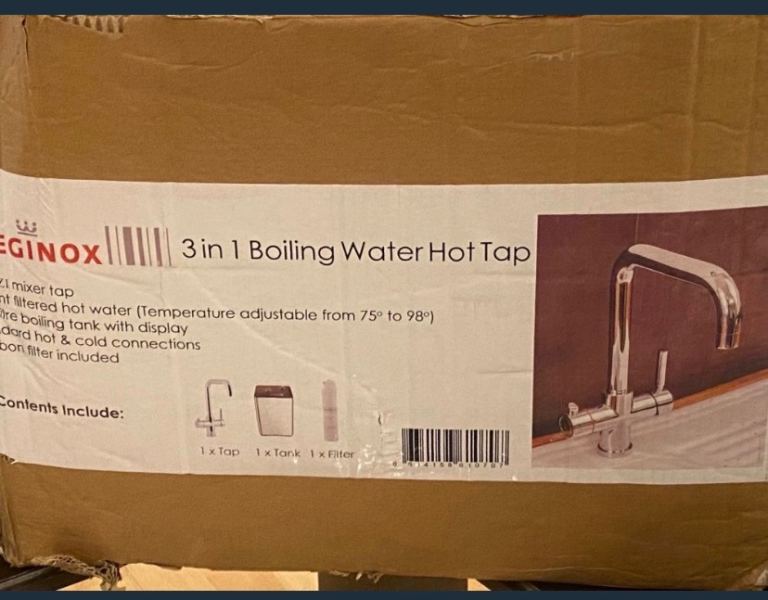EGINOX 3 in 1 Boiling Water Hot Tap – New, Boxed