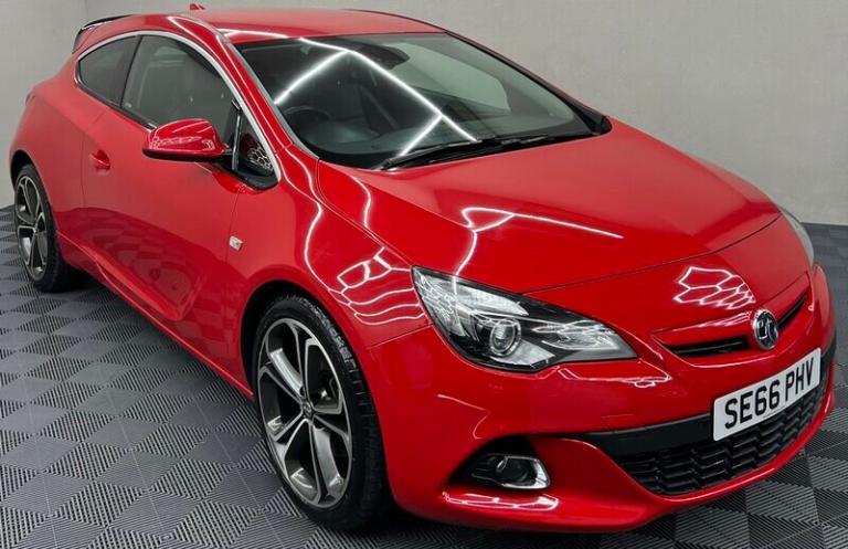 2017 Vauxhall Astra GTC 1.4T 16V Limited Edition 3dr [Nav/Leather] HATCHBACK PETROL Manual