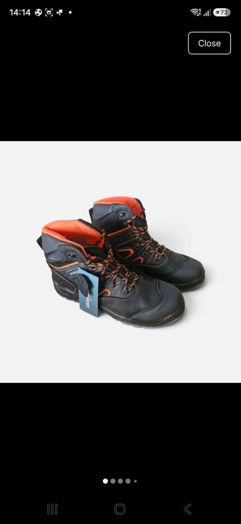 Fc57 Portwest safety boots size 10