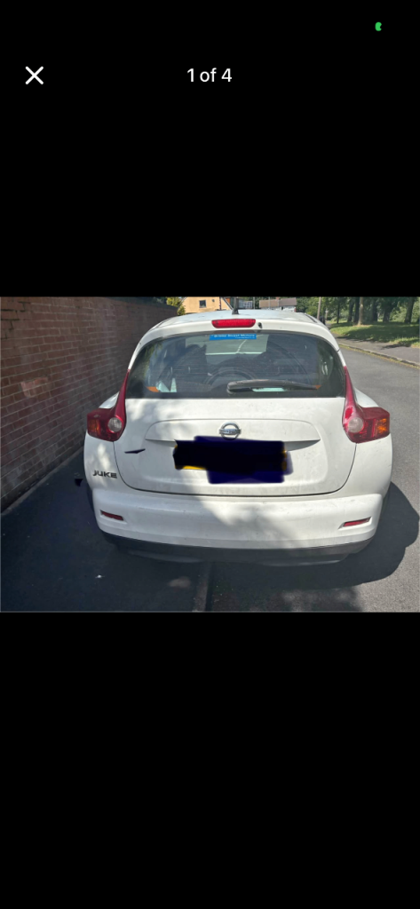 Nissan, JUKE, Hatchback, 2013, Manual, 1598 (cc), 5 doors