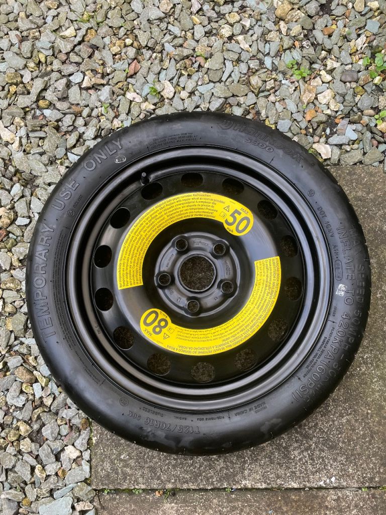 Audi Vw seat & skoda 16” space saver wheel 
