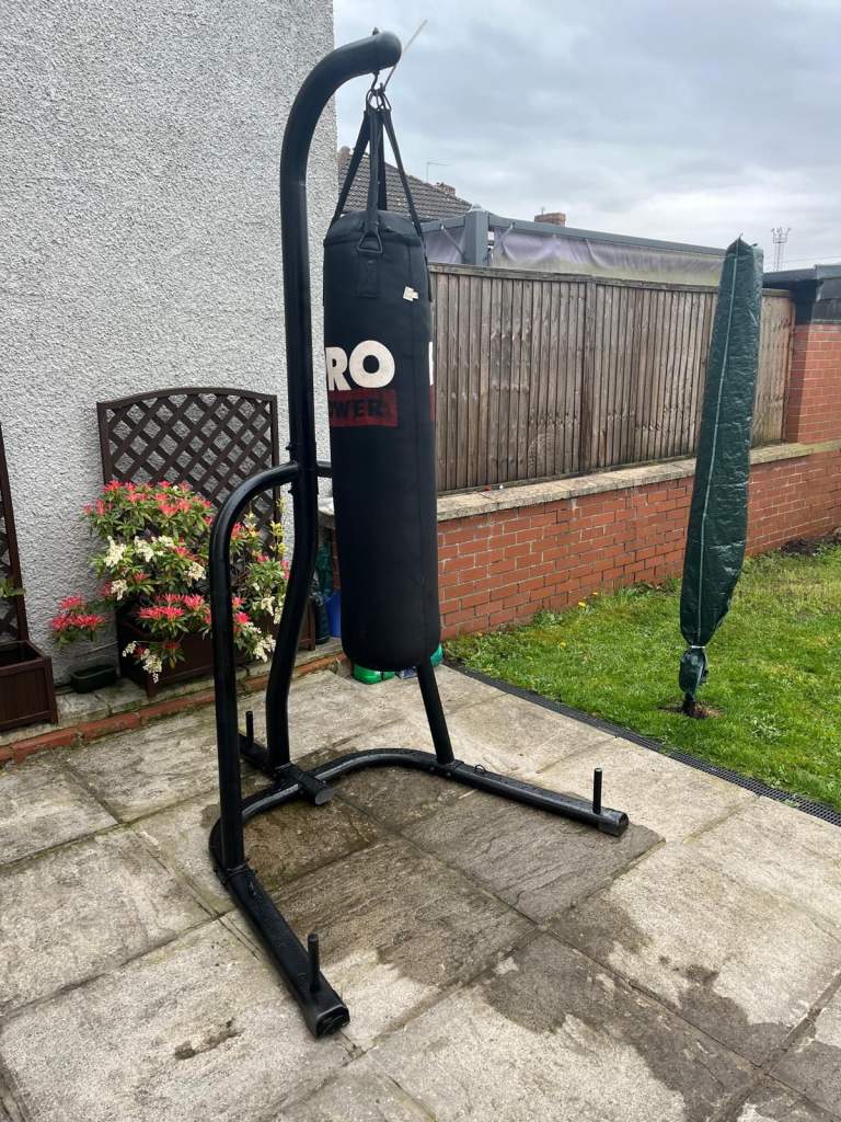 Punch bag stand