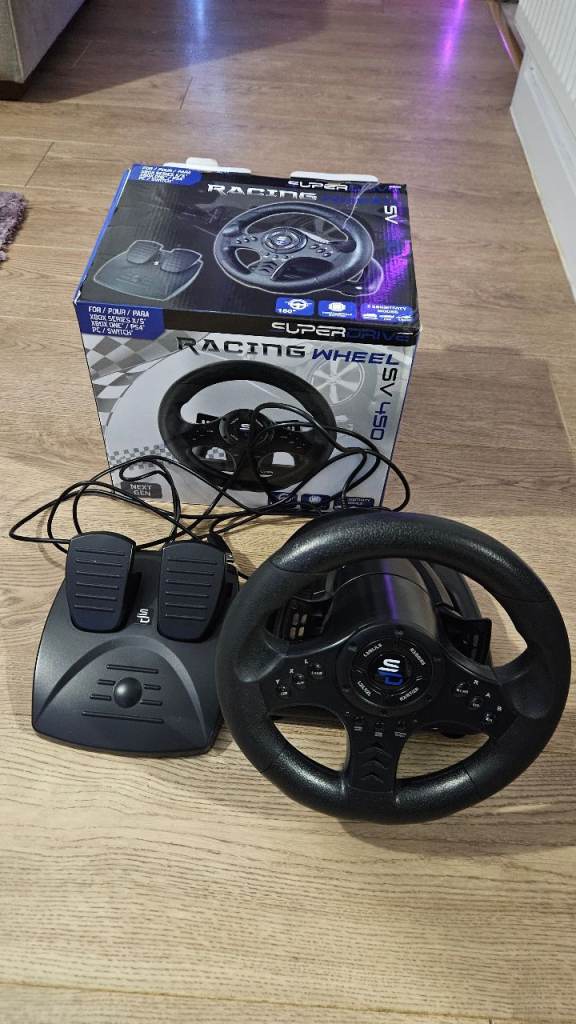 Subsonic Superdrive SV450 multi platform steering & pedals