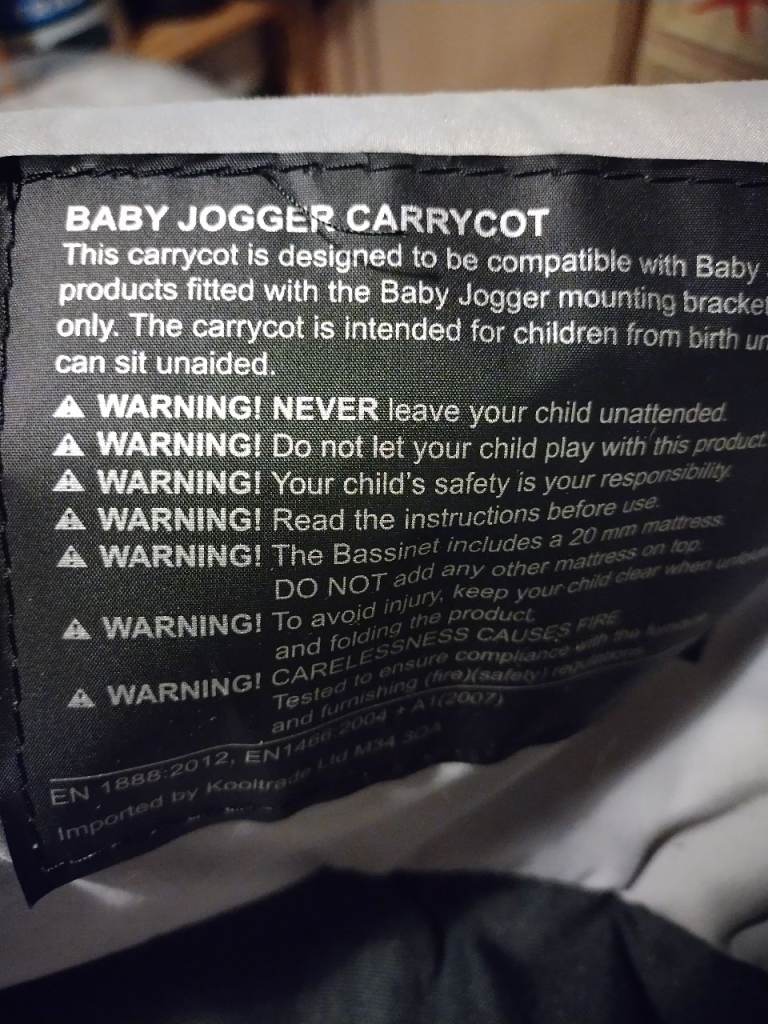 Baby jogger Carrycot 