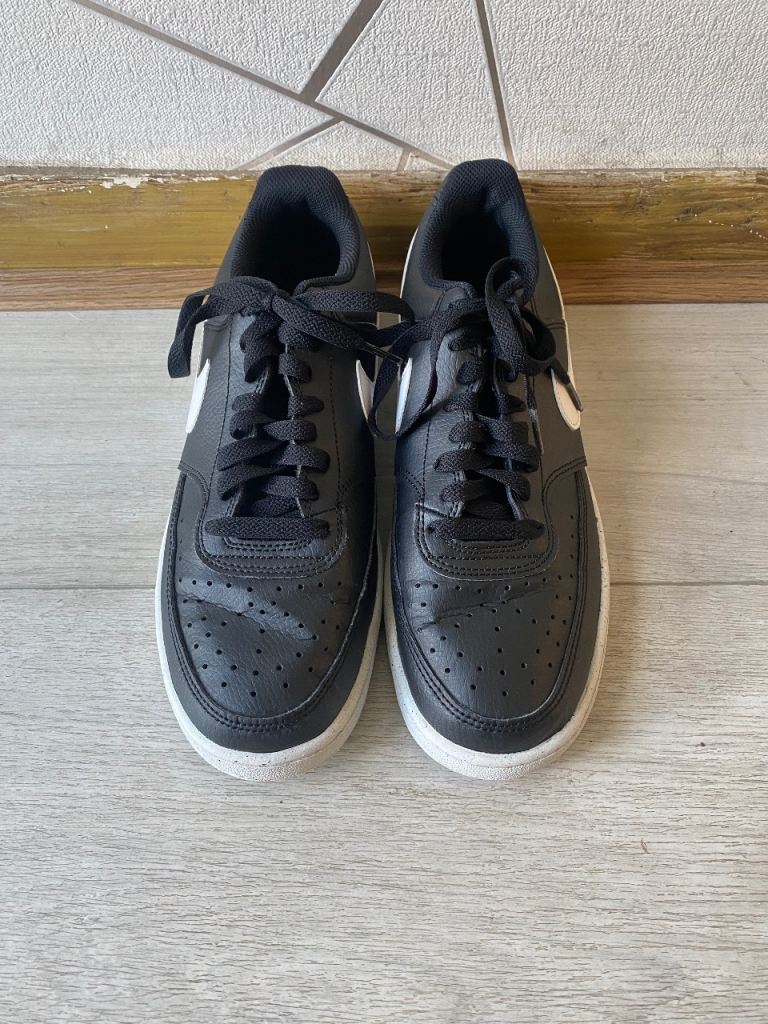 Nike Court Vision Trainers – Black, Good Condition
