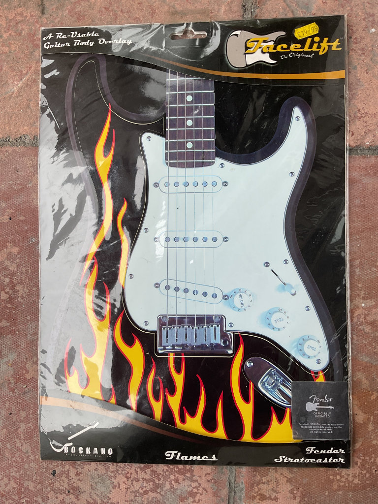 Guitar Facelift Vinyls LOCAL PICKUP ONLY £20 x 3