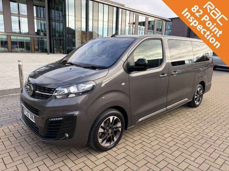 2022 Vauxhall Vivaro ELITE 2.0TurboD AUTO L2 8 SEATS MINIBUS *A/C*LEATHER*SATNAV*2 X PAN/ROOF*AL ...