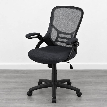 END OF LINE Operator Chair – Adjustable, Black