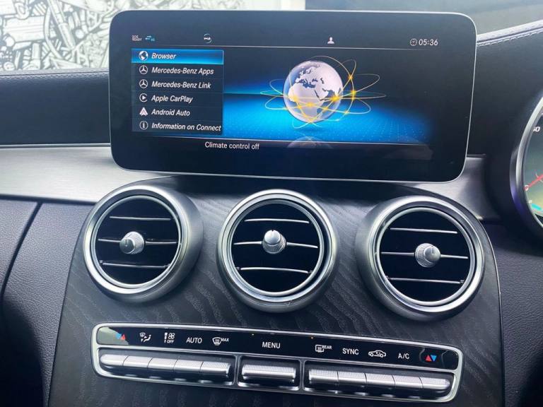 2018 Mercedes-Benz C Class 2.0 C300d AMG Line (Premium) Cabriolet 2dr Diesel G-Tronic+ Euro 6 (s/...