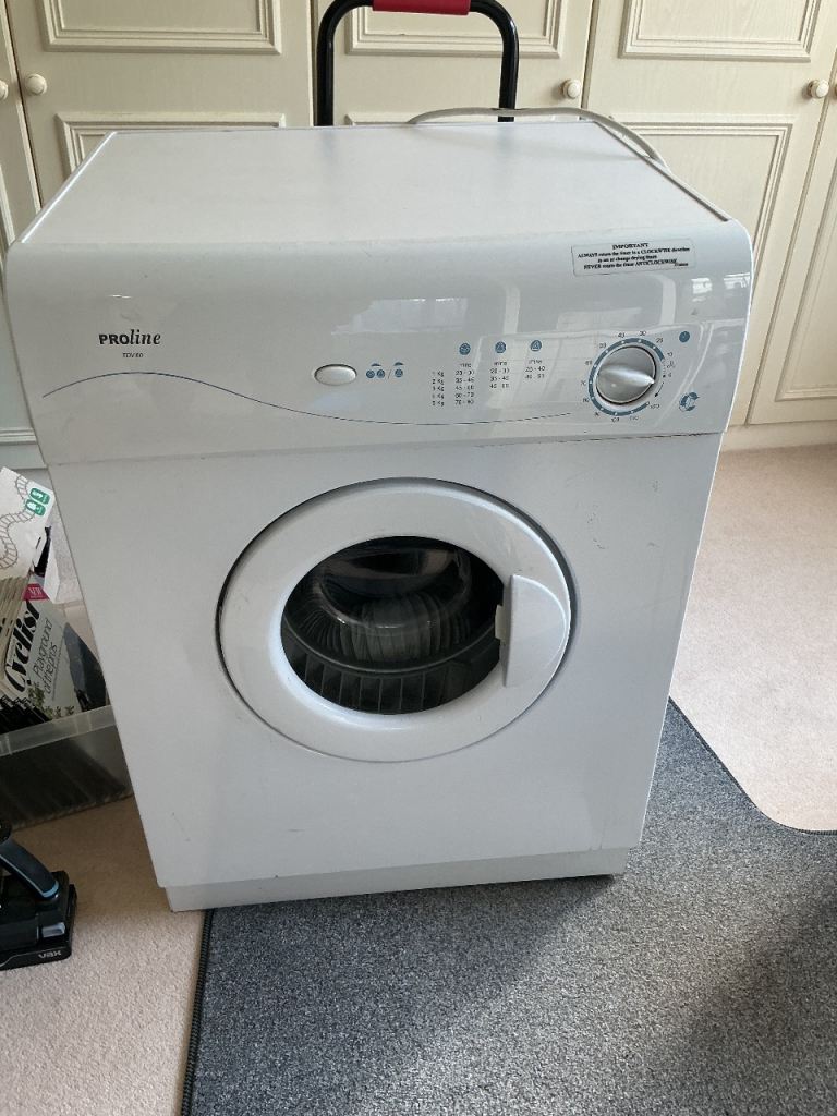 Tumble Dryer – Proline, White,