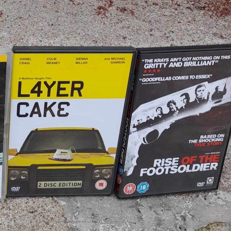 British Gangster DVD Movies x2