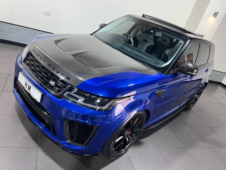 2018 Land Rover Range Rover Sport 5.0 P575 V8 SVR SUV 5dr Petrol Auto 4WD Euro 6 (s/s) (575 ps) E...
