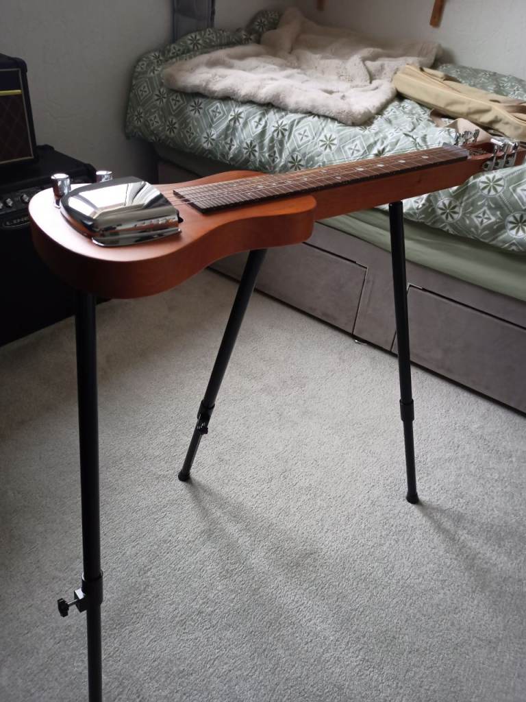Lap steel guitar (left handed)