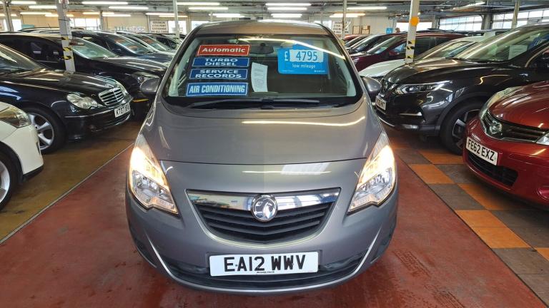 2012 Vauxhall Meriva Exclusive 1.7 CDTi Diesel Automatic 5-Door From £3,995 + Retail Package MPV ...