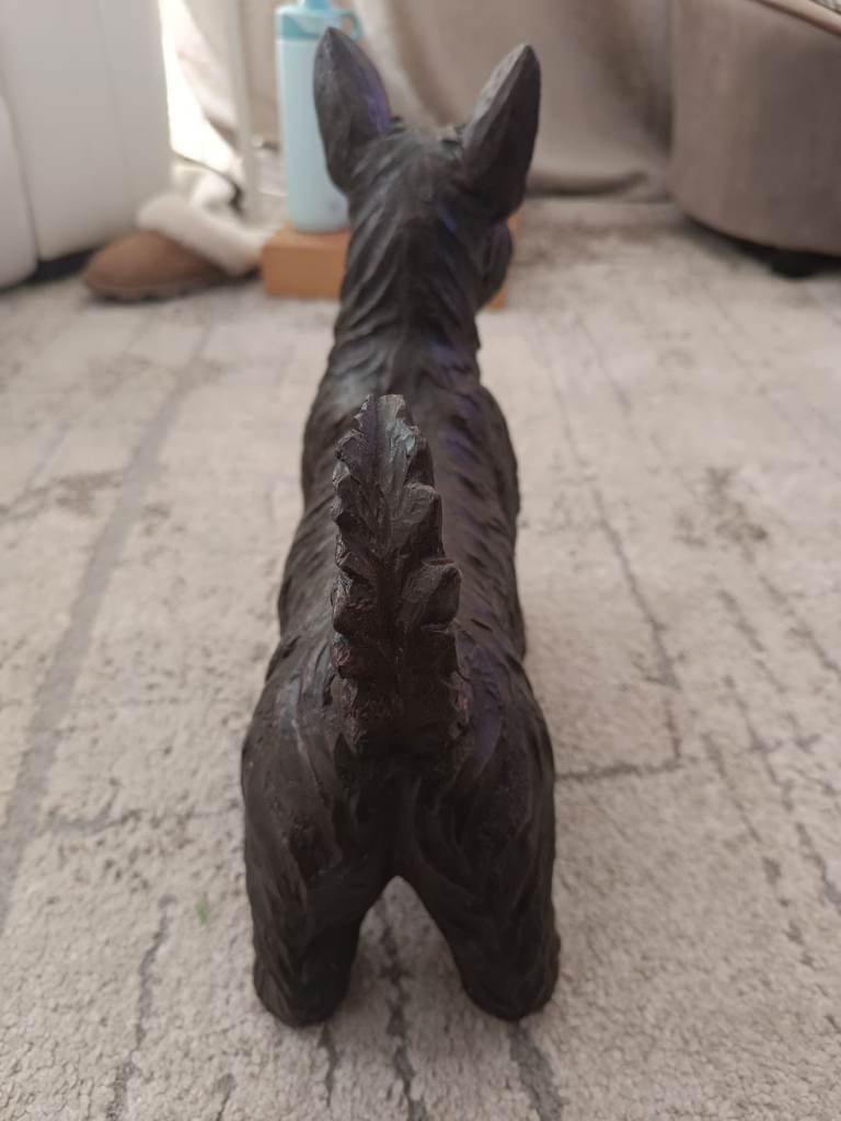 Archie the Scottie and Alice the lurcher 
