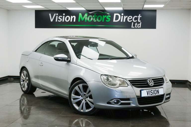 2008 Volkswagen EOS 2.0 TDI CR Sport Cabriolet Euro 4 2dr CONVERTIBLE Diesel Manual