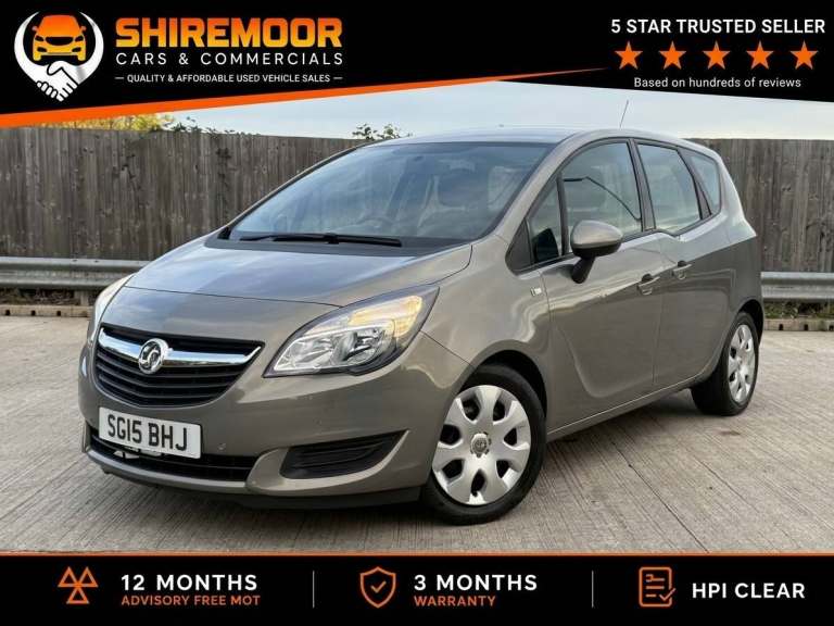 2015 Vauxhall Meriva EXCLUSIV 1.4 PETROL AUTOMATIC | 35K LOW MILEAGE | FULL MOT | MPV Petrol Auto...