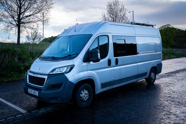 Peugeot BOXER L3 H2, 5 Seats 4-5 berth, Camper Conversion, 2017, Manual, 1997, Natural Wood finish