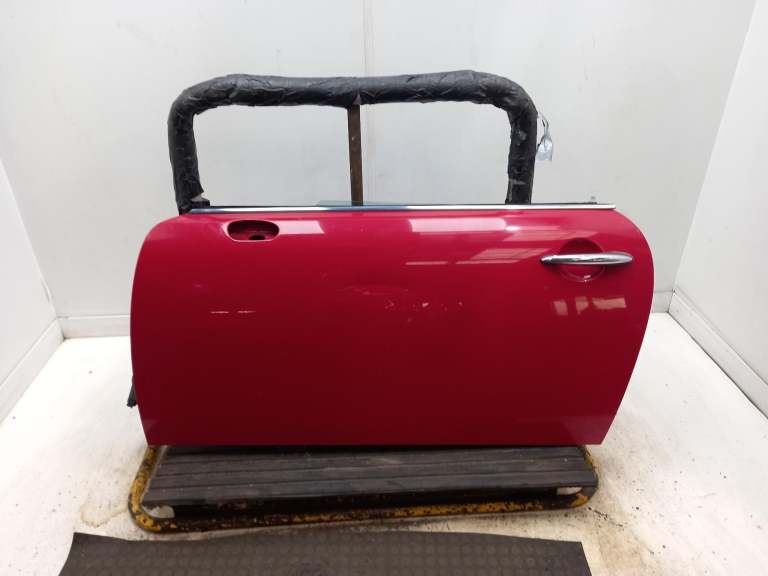 Mini (Bmw) Mini Left Front Door N/S 2006-2015 Red 2 Door Convertible 41515a2a3a1