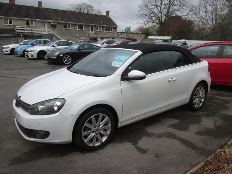 2011 Volkswagen Golf 1.6 TDI BlueMotion Tech SE 2dr CABRIOLET . CONVERTIBLE Diesel Manual
