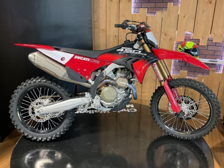 Ducati Desmo 450 MX Factory 2026 Akrapovic Exhaust, This is our LAST ONE!