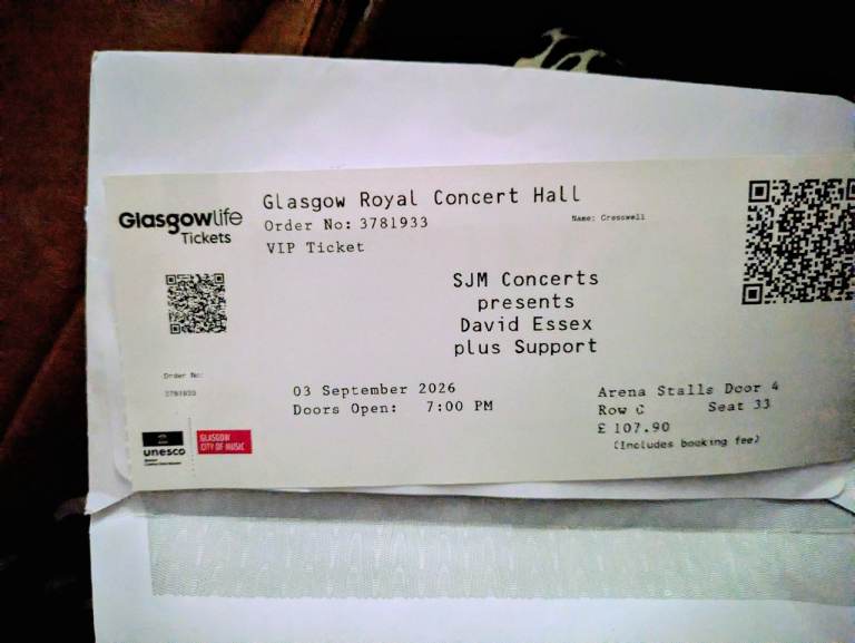 David Essex tickets 