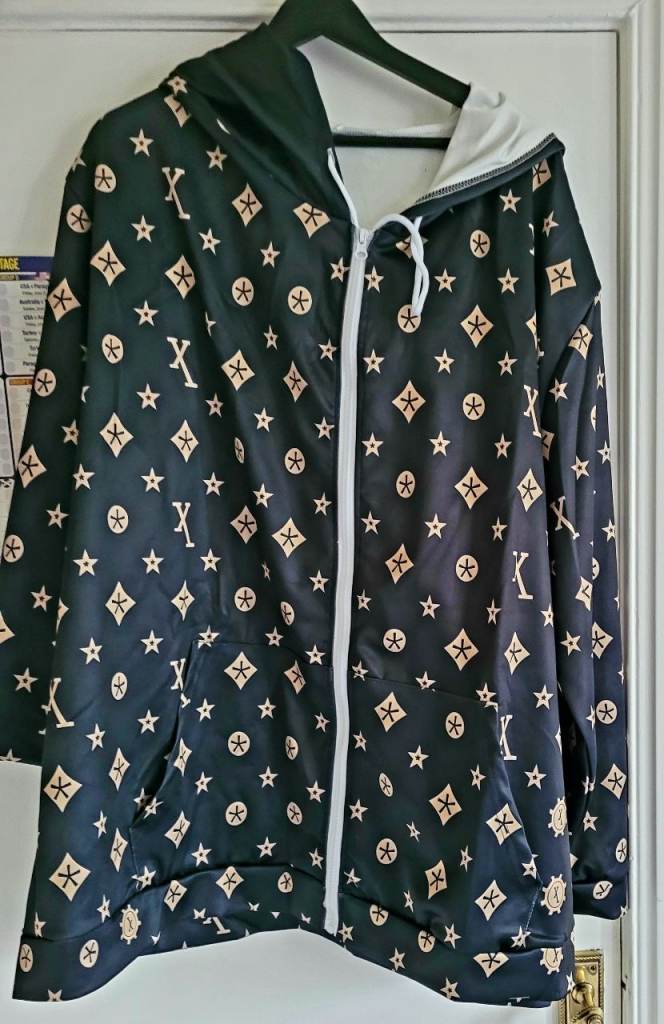 New Mens 5xl Designer Full Zip Hoodie