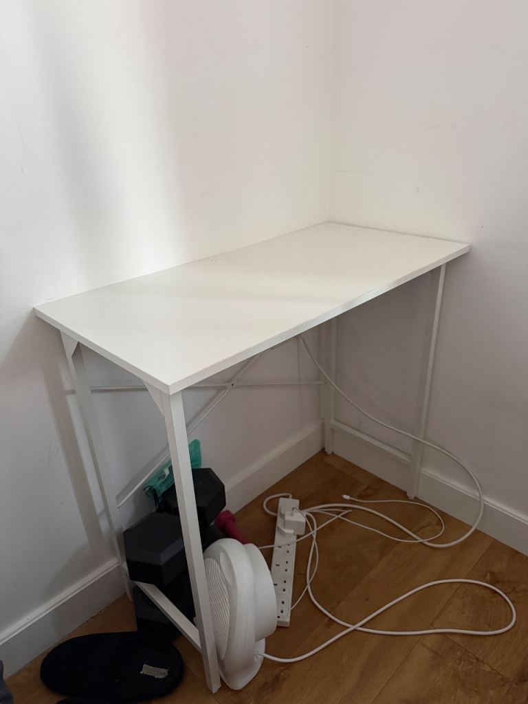 Small White Desk 