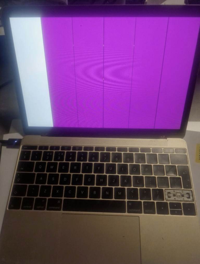 APPLE MACBOOK A1534 12-INCH 2015-2017 ROSE GOLD - SCREEN ISSUE