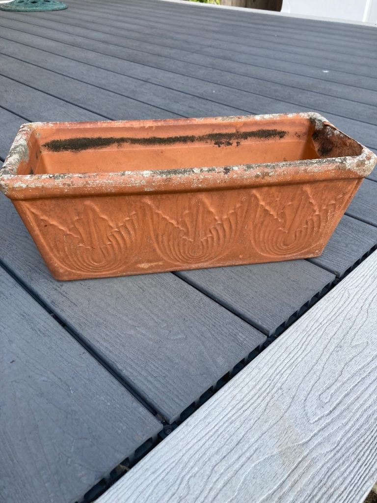 Italian terracotta planter