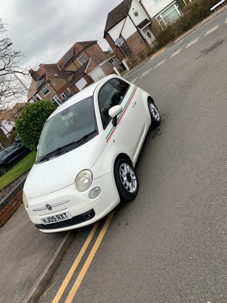 Fiat, 500, Hatchback, 2009, Manual, 1248 (cc), 3 doors