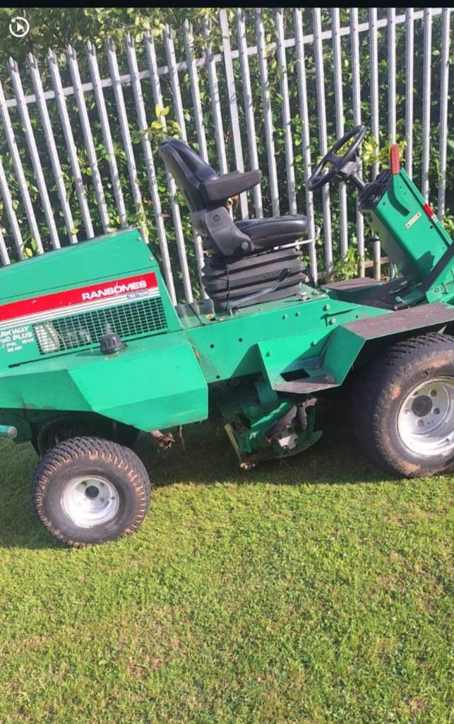 Ransomes Ride-on Mower – Green, Fair Condition
