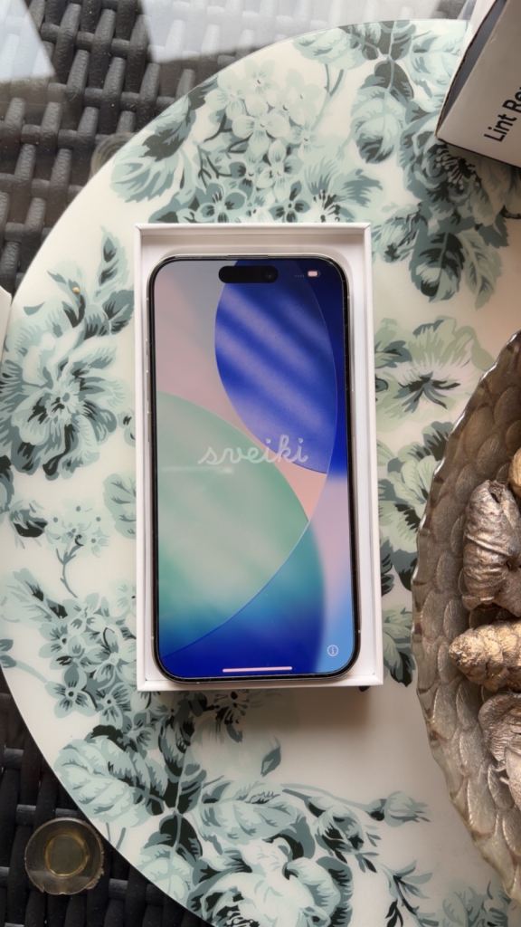 iPhone 15 Pro Silver (Open To Offers)