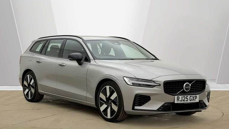 2025 Volvo V60 Plus Dark  T6 AWD Plug-in hybrid Keyless Heated Seats 19' Alloys Estate Petrol Par...