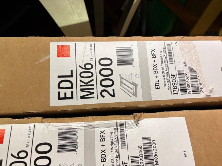 Velux flashing edl/mk06 x4
