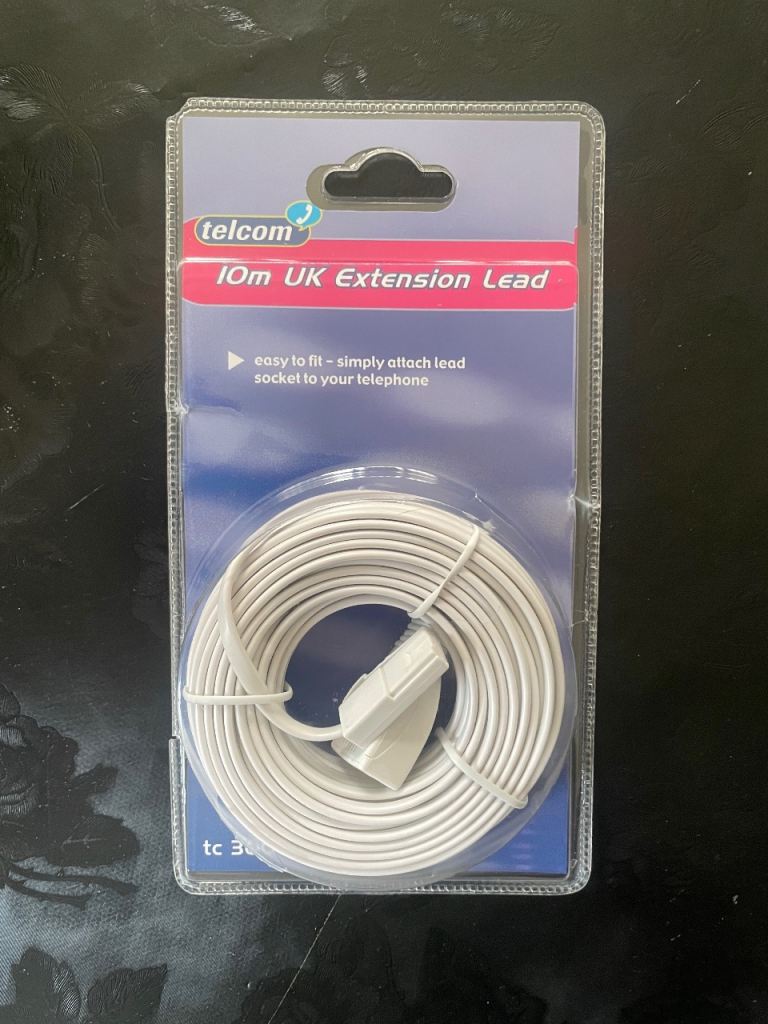 10m UK Extension Lead