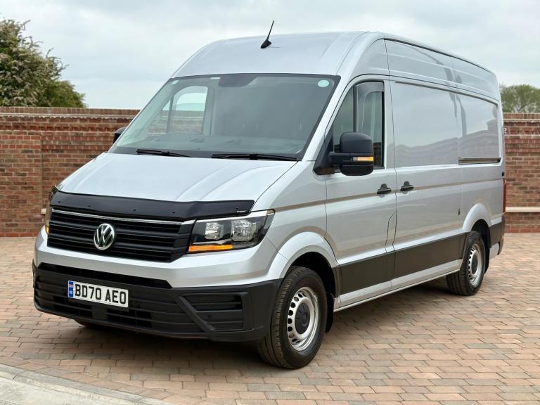 Vw Volkswagen Crafter / MAN L2 H3 Mwb Van **Silver / Workshop / Fitters Van**