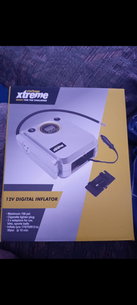 Brand New Challenge Xtreme Tyre inflator 